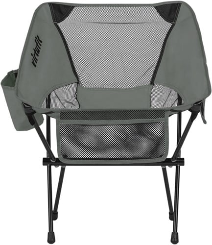 VirtuFit Camping Stoel Compact - Strandstoel  - Grijs - Tweedekans-2