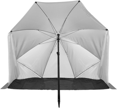 VirtuFit Strandparasol - Windscherm - 180 cm - Grijs-2