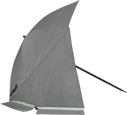 VirtuFit Strandparasol - Windscherm - 180 cm - Grijs-3