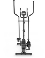 Vooraanzicht van de VirtuFit CTR100 Crosstrainer waarop de ergonomische handgrepen en pedalen goed zichtbaar zijn.