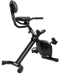 VirtuFit DB100 Opvouwbare Deskbike met Rugleuning - Bureaufiets met Computer - Gratis trainingsschema