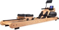 VirtuFit Elite Water Resistance Houten Roeitrainer - Hout/Oak - Gratis trainingsschema-2