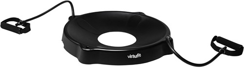 VirtuFit Anti-Burst Fitnessbal Pro met Balschaal - Grijs-3
