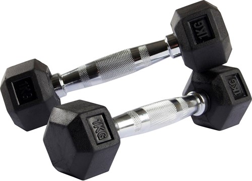 VirtuFit Hexa Dumbell 1 kg