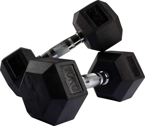 VirtuFit Hexa Dumbell 10 kg