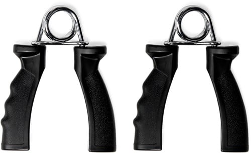 VirtuFit Handknijper - Knijphalter - Handtrainer Set - Zwart