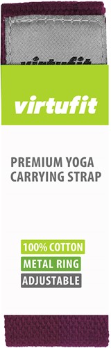 VirtuFit Premium Yogamat Draagriem - Mulberry-3