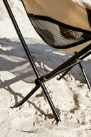 VirtuFit Camping Stoel Compact - Strandstoel  - Beige - sfeerafbeelding 3