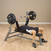 Body-Solid Pro Club Line Olympic Flat Halterbank-3
