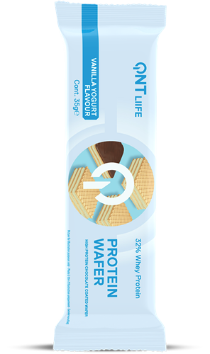 QNT Protein Wafer Bar - Eiwit Reep - 12 x 35 gr - Vanilla Yoghurt-2
