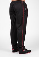 Gorilla Wear Wallace Mesh Pants - Zwart/Rood-3
