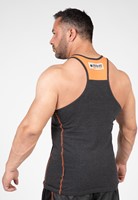 Gorilla Wear Wallace Tank Top - Grijs/Oranje-2