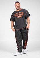 Gorilla Wear Wallace Workout Top - Grijs/Oranje-3