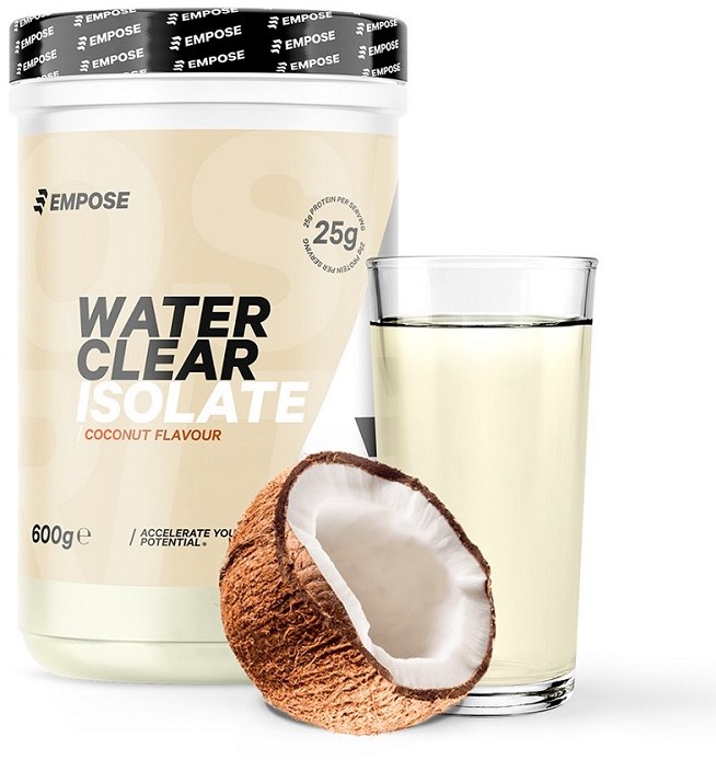 Sluimeren excelleren last Empose Nutrition Water Clear Isolate - Proteine Ranja - Eiwit Poeder - 600  gr - Coconut | Fitwinkel.nl