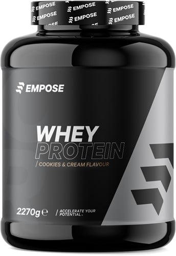Empose Nutrition Whey Protein - Eiwit Poeder - Cookies & Cream - 2270 gram-2