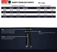 Women-size-chart-quincy-seamless-shorts