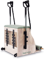 Toorx Liveness Eikenhout Wunda Chair PTX 1800 - Green Tea-2