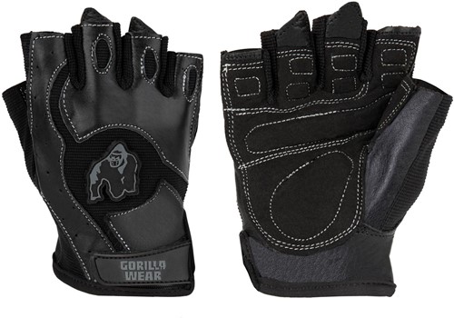 Gorilla Wear Mitchell Training Gloves - Fitness Handschoenen - Zwart