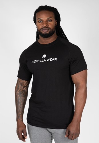 Gorilla Wear Davis T-shirt - Zwart