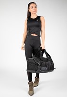 Gorilla Wear Estelle Twisted Crop Top - Zwart-3