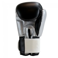 Super Pro Combat Gear Rebel (Kick)Bokshandschoenen - Zwart/Grijs/Wit-3
