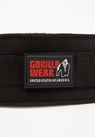 Gorilla Wear Halterriem - 4 Inch Dames Lifting Belt - Zwart-3