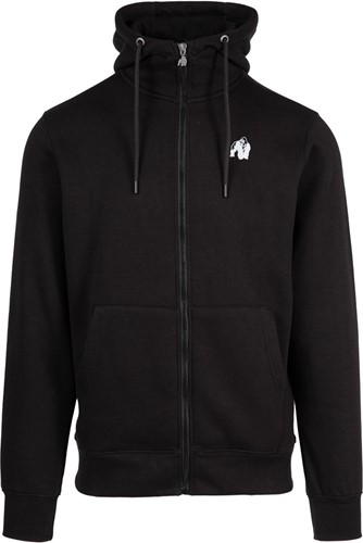 Gorilla Wear Kennewick Zipped Hoodie - Zwart