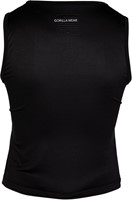 Gorilla Wear Estelle Twisted Crop Top - Zwart