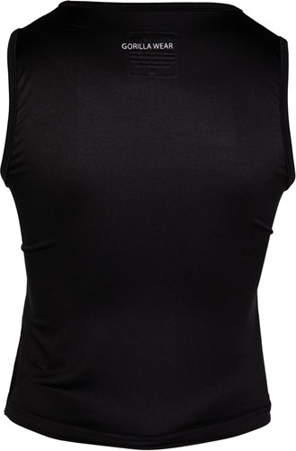 Gorilla Wear Estelle Twisted Crop Top - Zwart